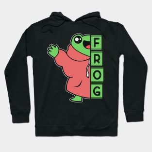 Funny Cool Frog Hoodie